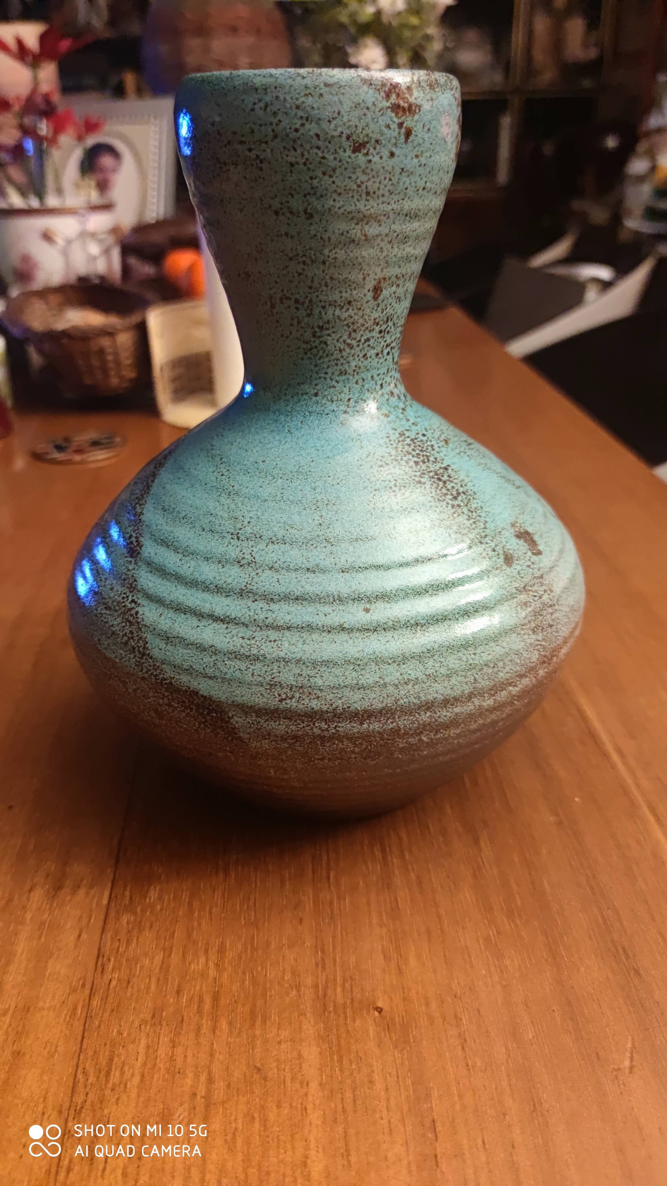 Vase en céramique Accolay vers 1950/60