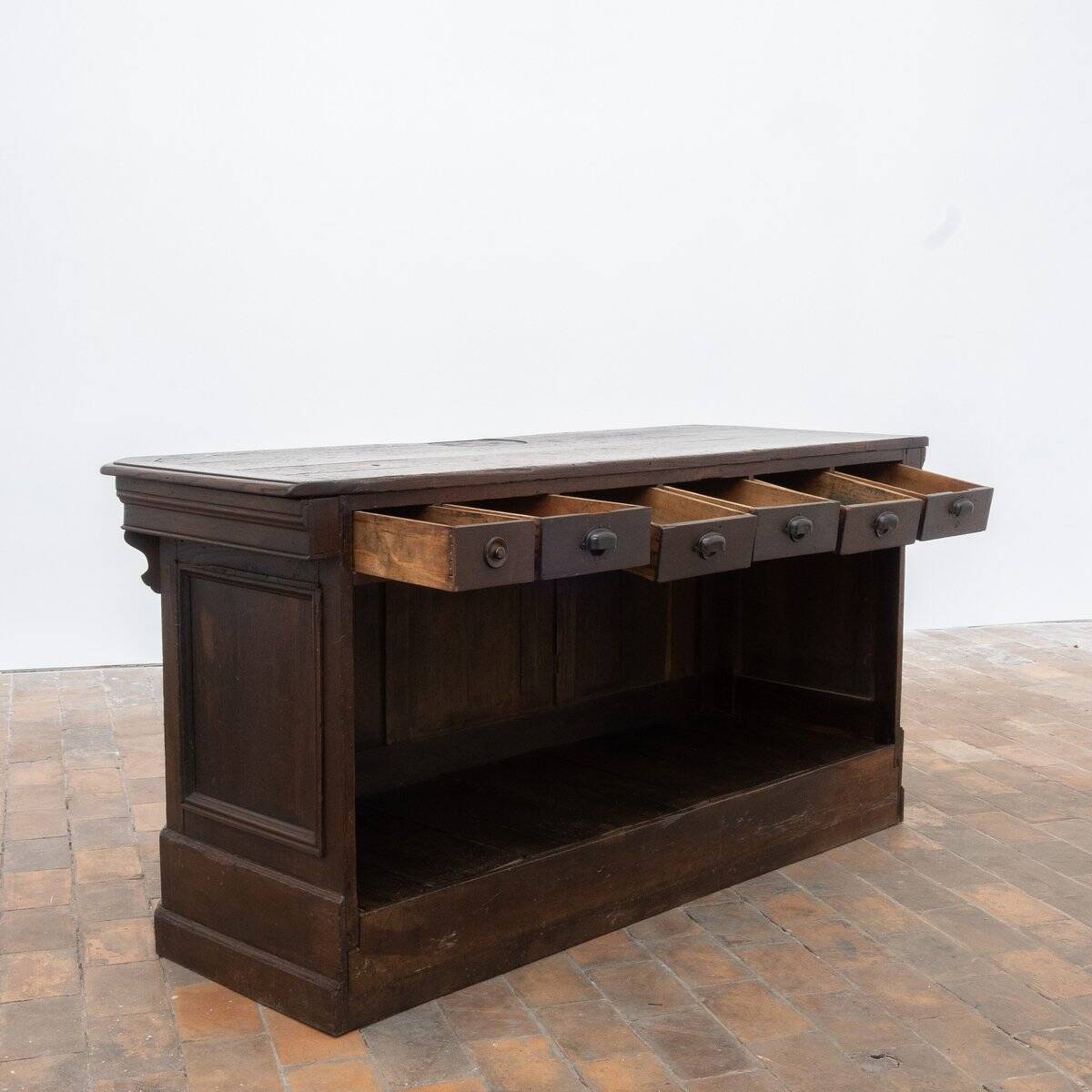 Bar en chêne du 20ème siècle, France, 1900