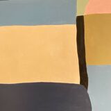 Abstract painting on paper