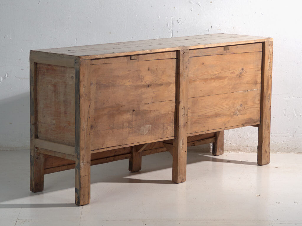 Antique pine wood buffet – China, circa 1930