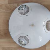 Ikea vintage white ceiling light 3 adjustable spots 90's