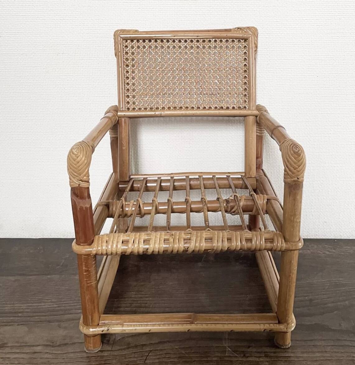 Children's rattan armchair