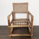 Children's rattan armchair