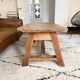 Old wooden coffee table