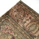 6x8 Madallion Pattern Cream & Salmon Persian Rug, 196x260Cm