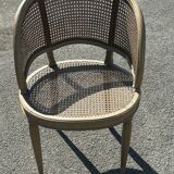 1920s cane armchair