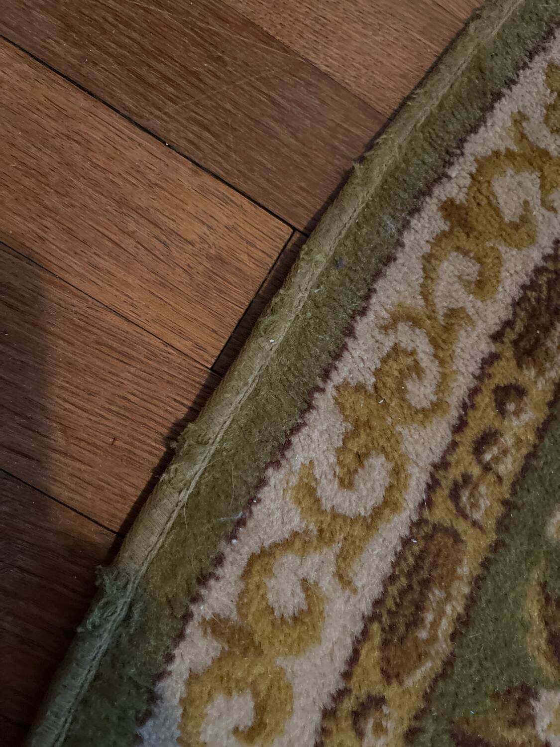 Vintage carpet in pure virgin wool from the 70s, Chambord by Eulan Bayer.