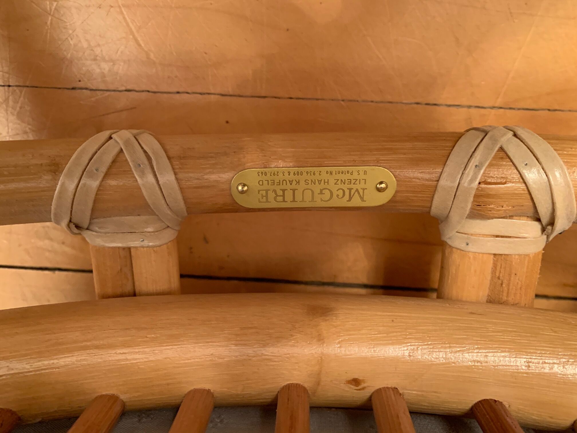 Mcguire armchair from the 70s