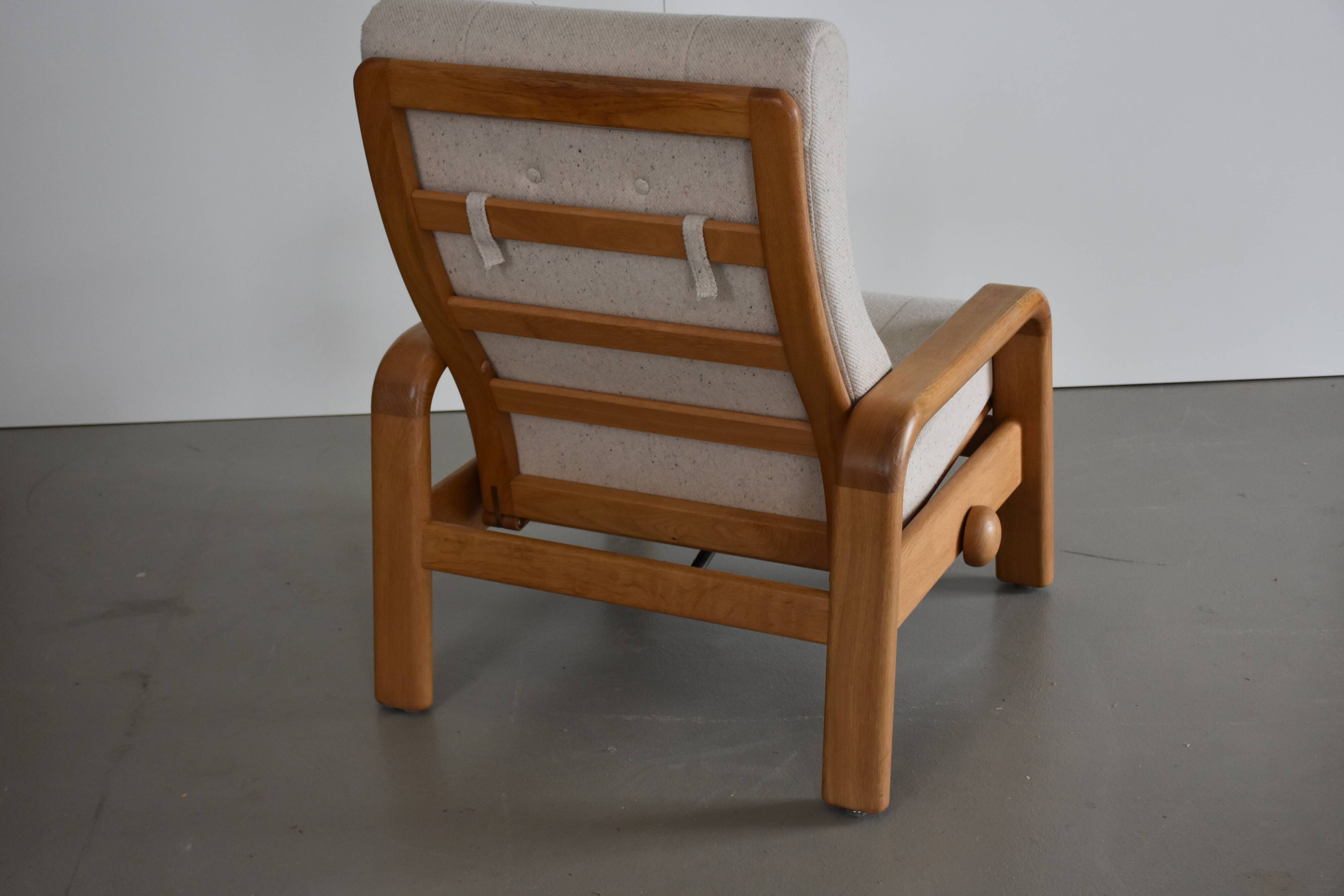 Mid-Century oak armchair by Olsen & Son