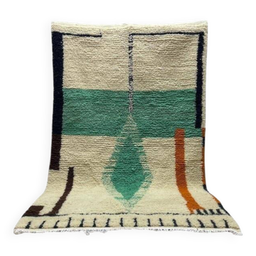 Traditional handmade Berber rug, size 140 x 260 cm