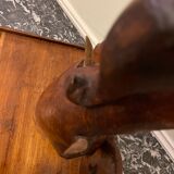 Wall console elephant head