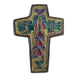 Croix céramique émaillée JC Taburet