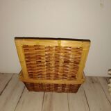 Cache pot en osier