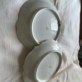 Lot of two decorative plates
