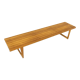 Minimalist bench "Tokyo" Yngvar Sandström, Nordiska Kompaniet, NK, Sweden, 1970
