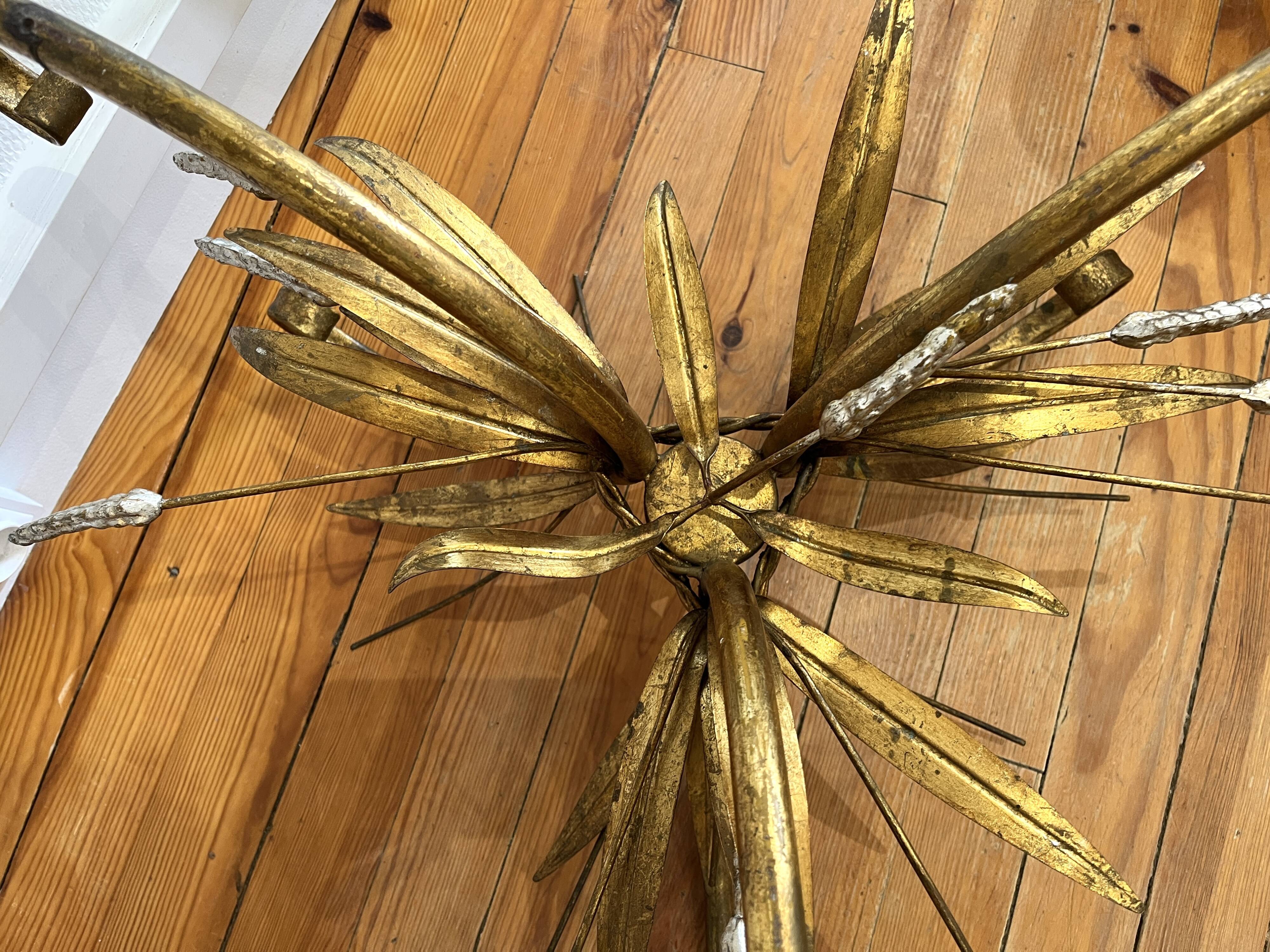 Coco Chanel wheat sheaf coffee table from the 60s