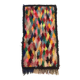 Tapis berbère Beni Ouarain à losanges colorés 185x97cm