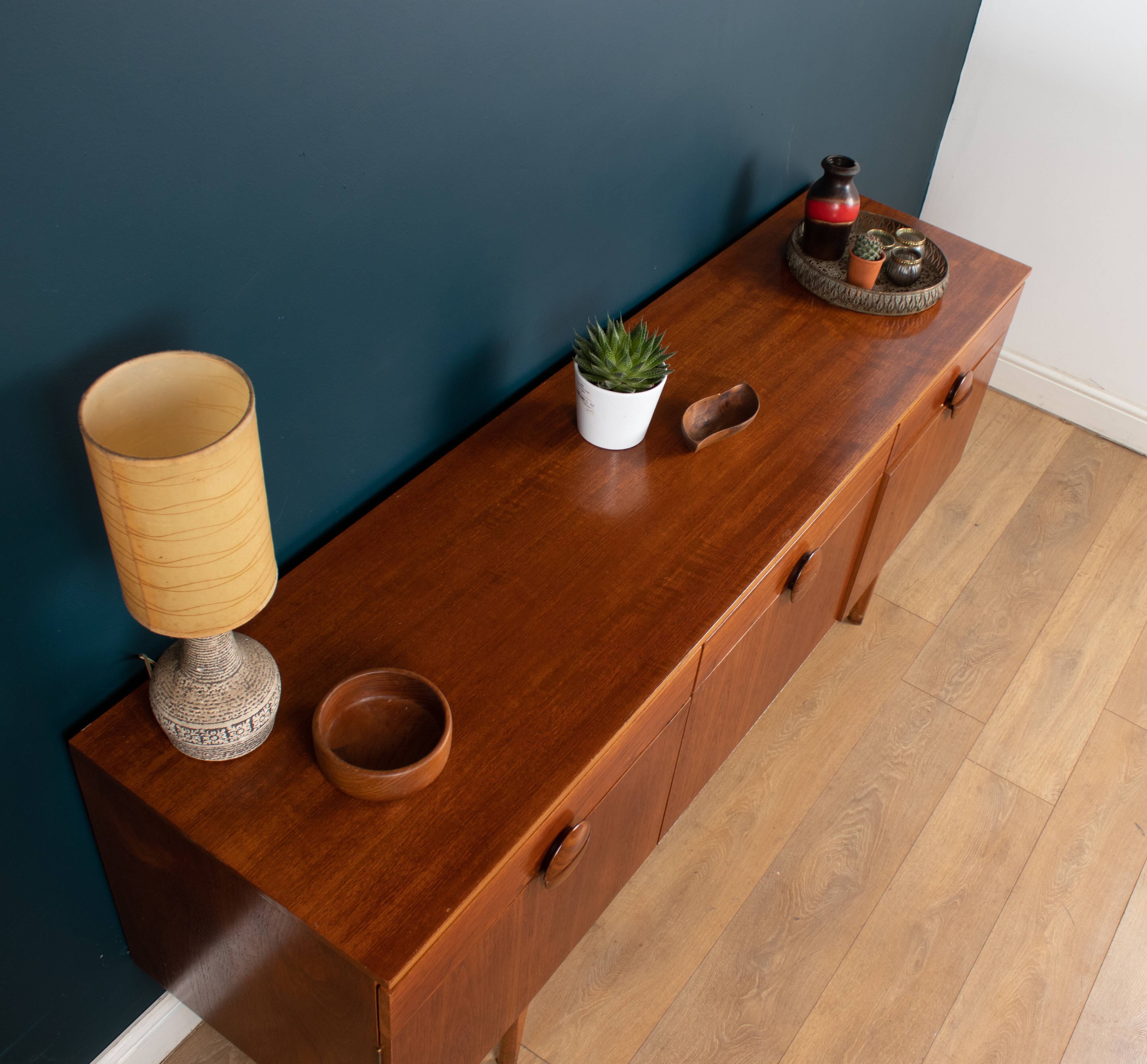 Retro teak 1960s Stonehill mid century sideboard