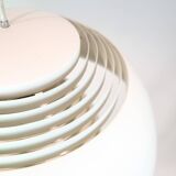 AJ Royal pendant - ceiling lamp - aluminium & steel - white - Arne Jacobsen - Louis Poulsen - 1960s