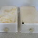 Pair of enamelled tole trays 20/30s