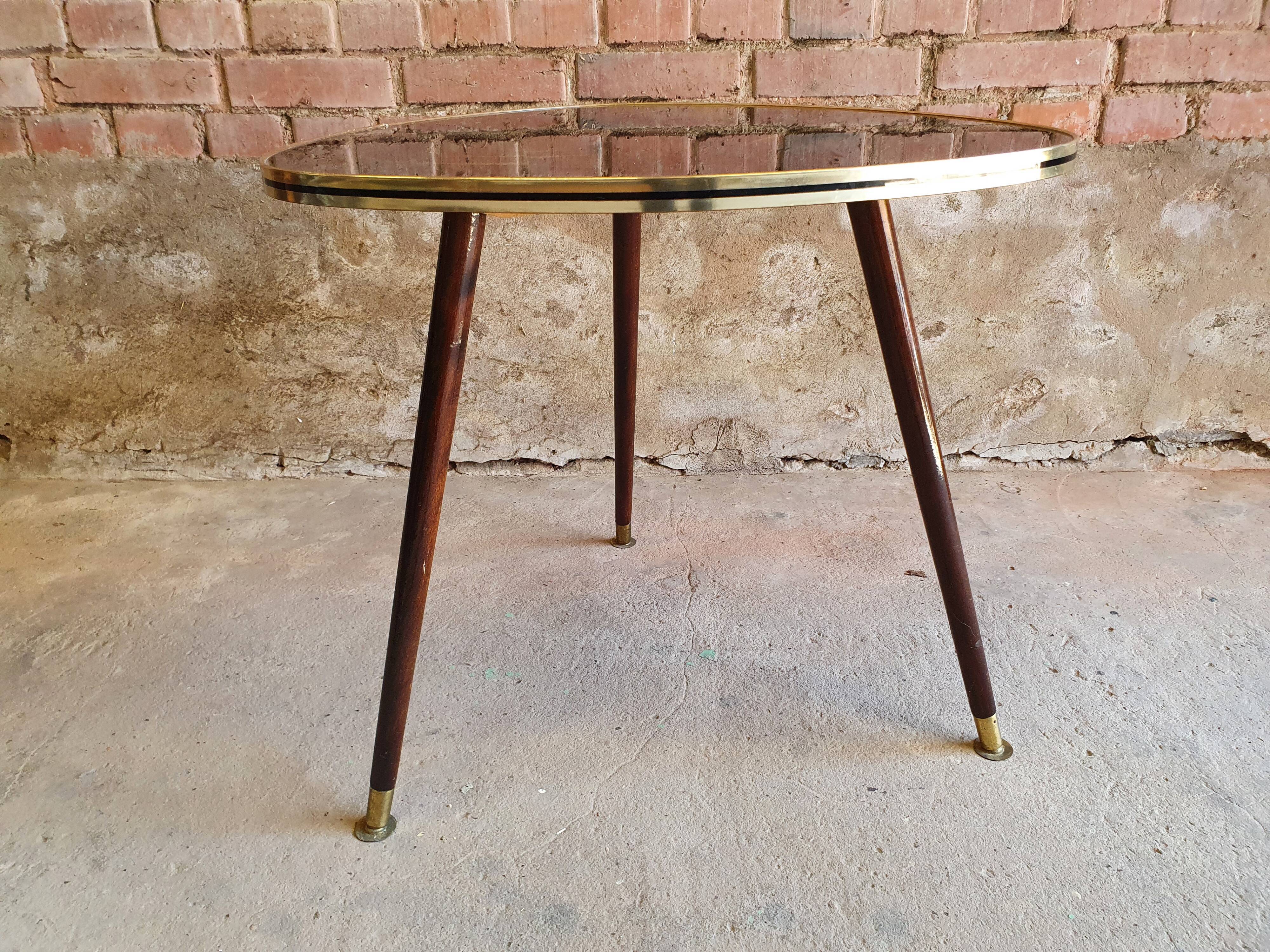 Tripod coffee table 1960"