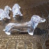 Vintage dachshund knife holder