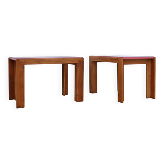 Afra & Tobia Scarpa Mod. 778 coffee tables for Cassina 1970s