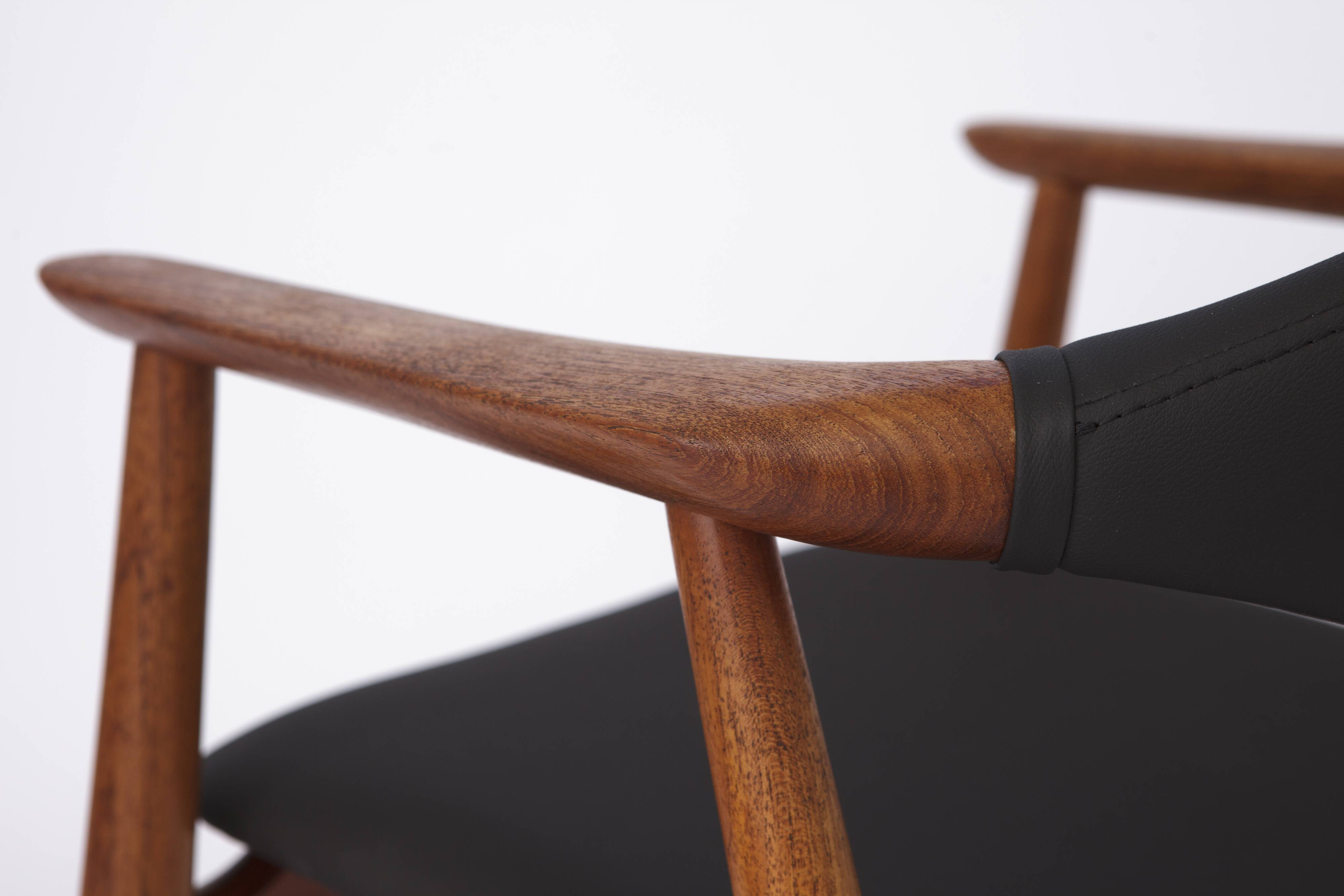 Armchair Erik Kirkegaard, 1960s Denmark, Vintage, Teak, for manufacturer Glostrup