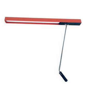 German design swing arm mounted desk lamp from AEG, 1970s