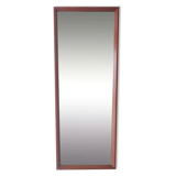 Scandinavian teak mirror, trapezoidal shape