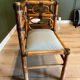 Vintage bamboo bench