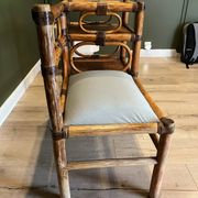 Banc vintage bambou