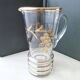 Decanter pitcher or orangeade in blown glass Vintage 1.7 l
