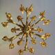 Carved and Gilded Wood Chandelier, 18 Arms of Light, Italy Circa 1880
