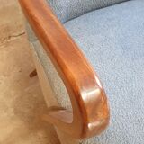 Cocktail set pair of armchair and its sofa 1960