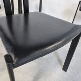 Vintage postmodern dining chairs, 1980s