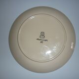 Hercé earthenware plate