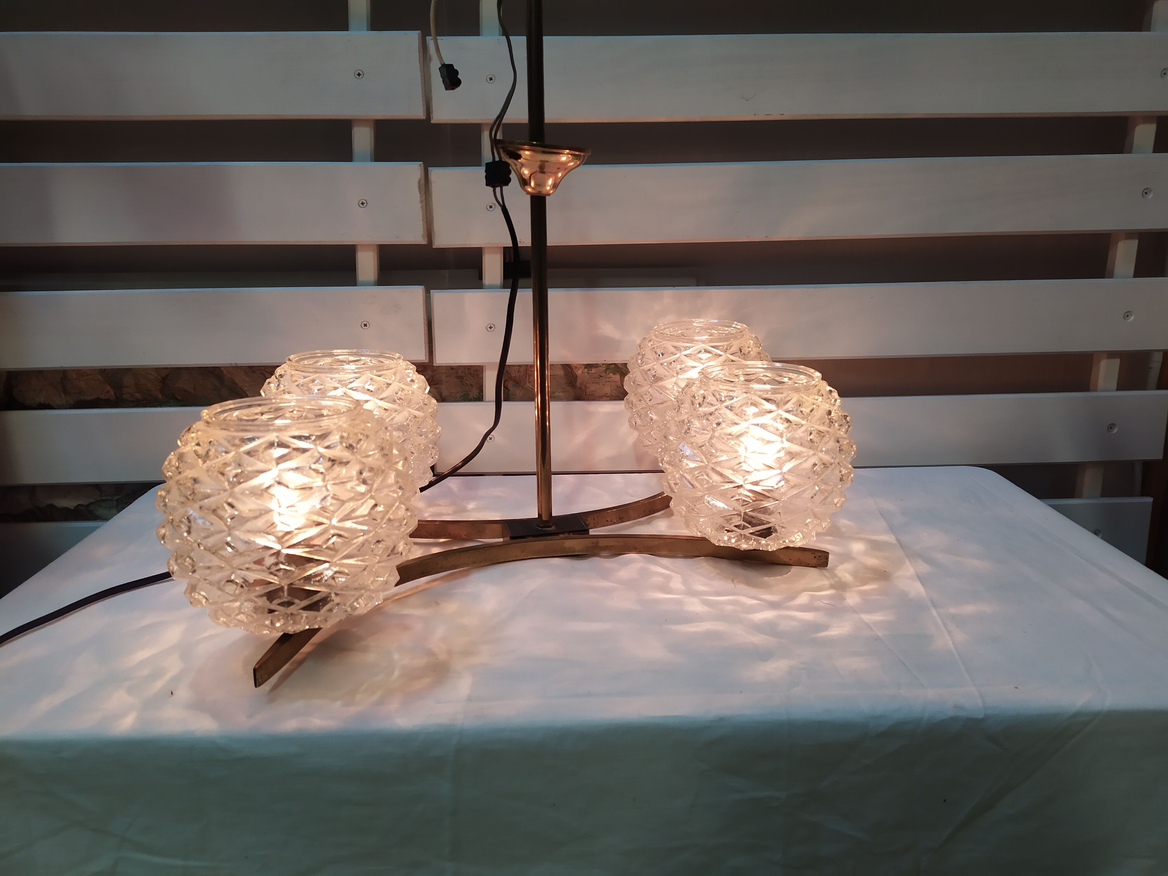 Vintage chandelier 4 lights