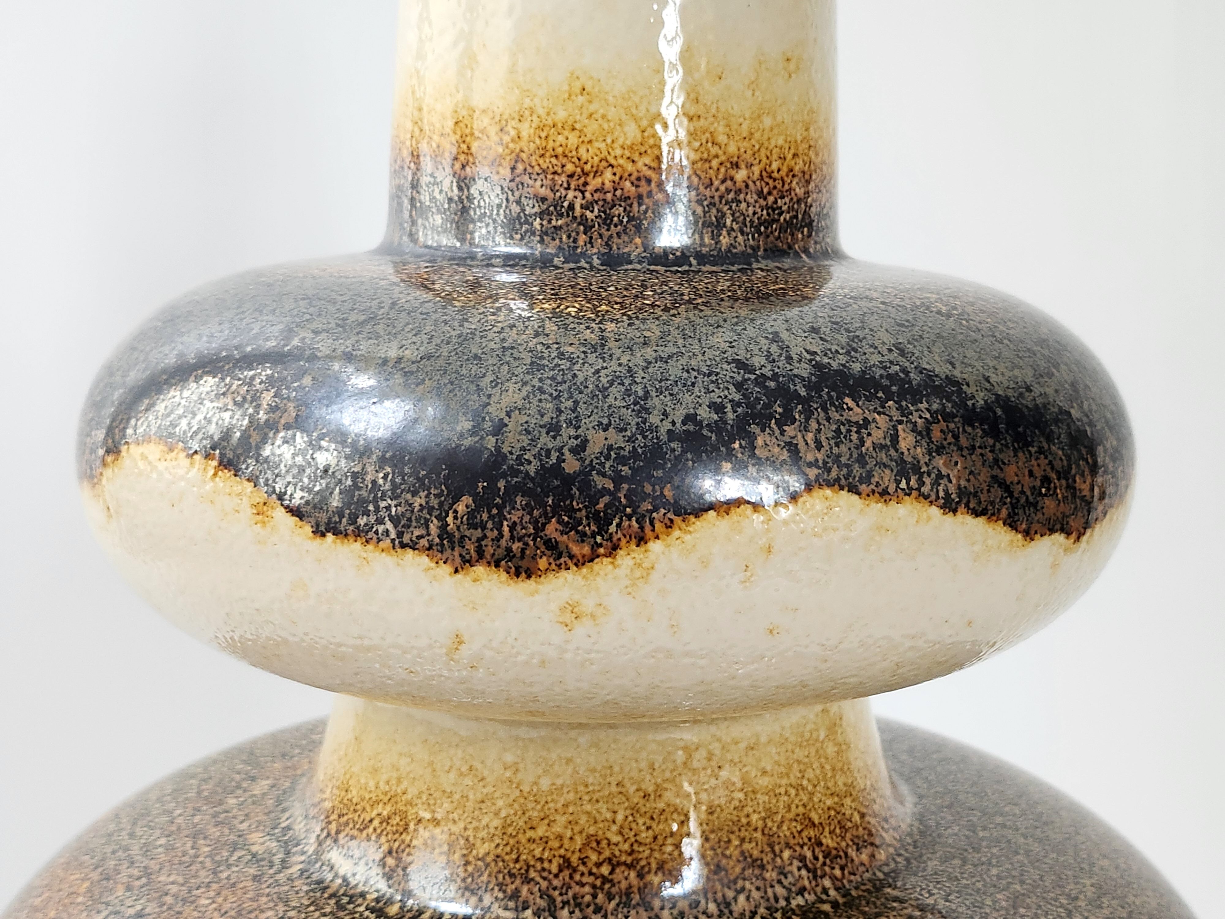 Vintage lamp foot 1970 ceramic