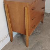 Commode vintage pieds compas