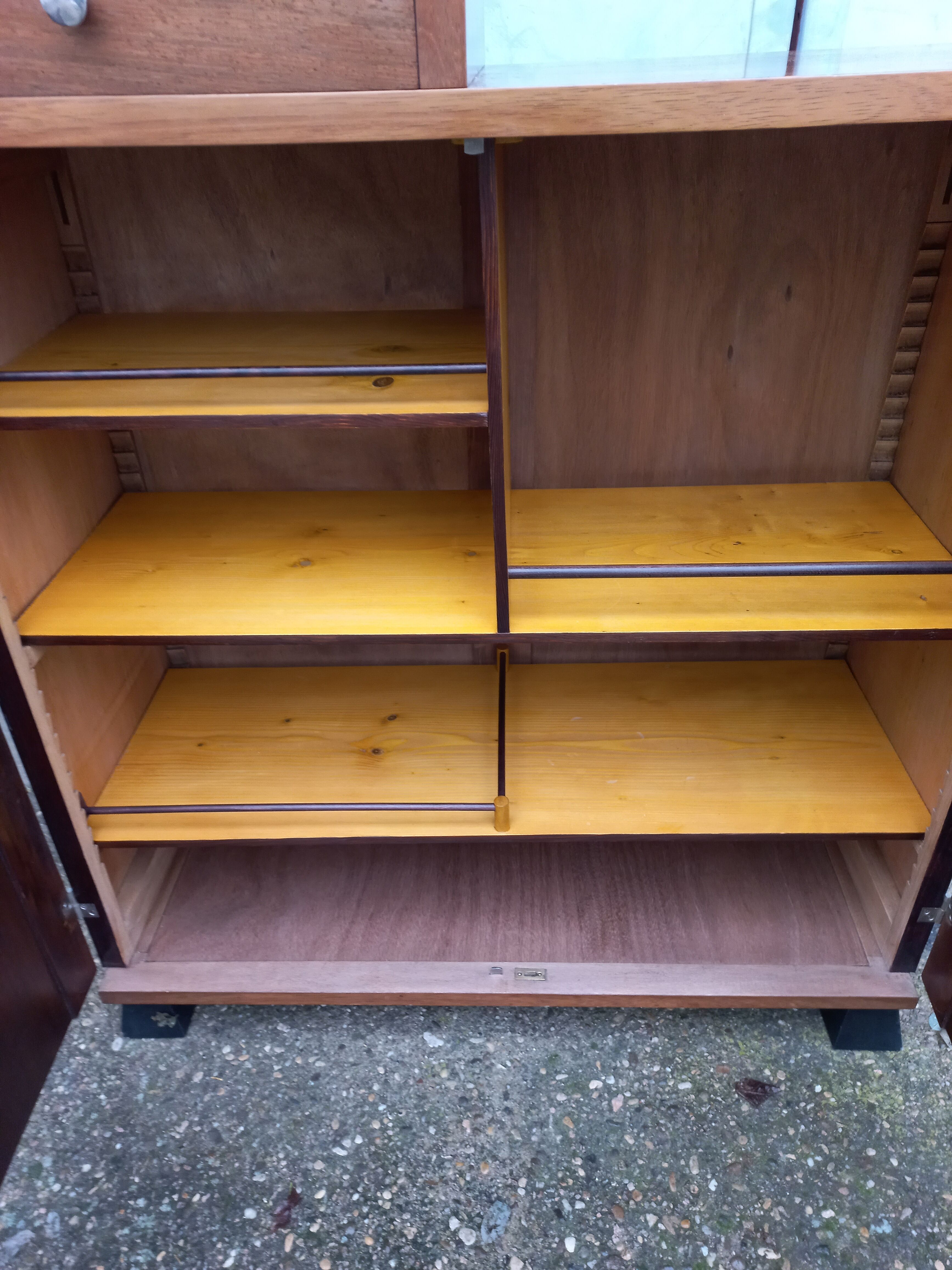 Art Deco rosewood bar cabinet