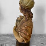 Bust of a Berber woman “Rebecca” in terracotta, Pirolli edition