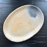 Handmade clay and ash dish