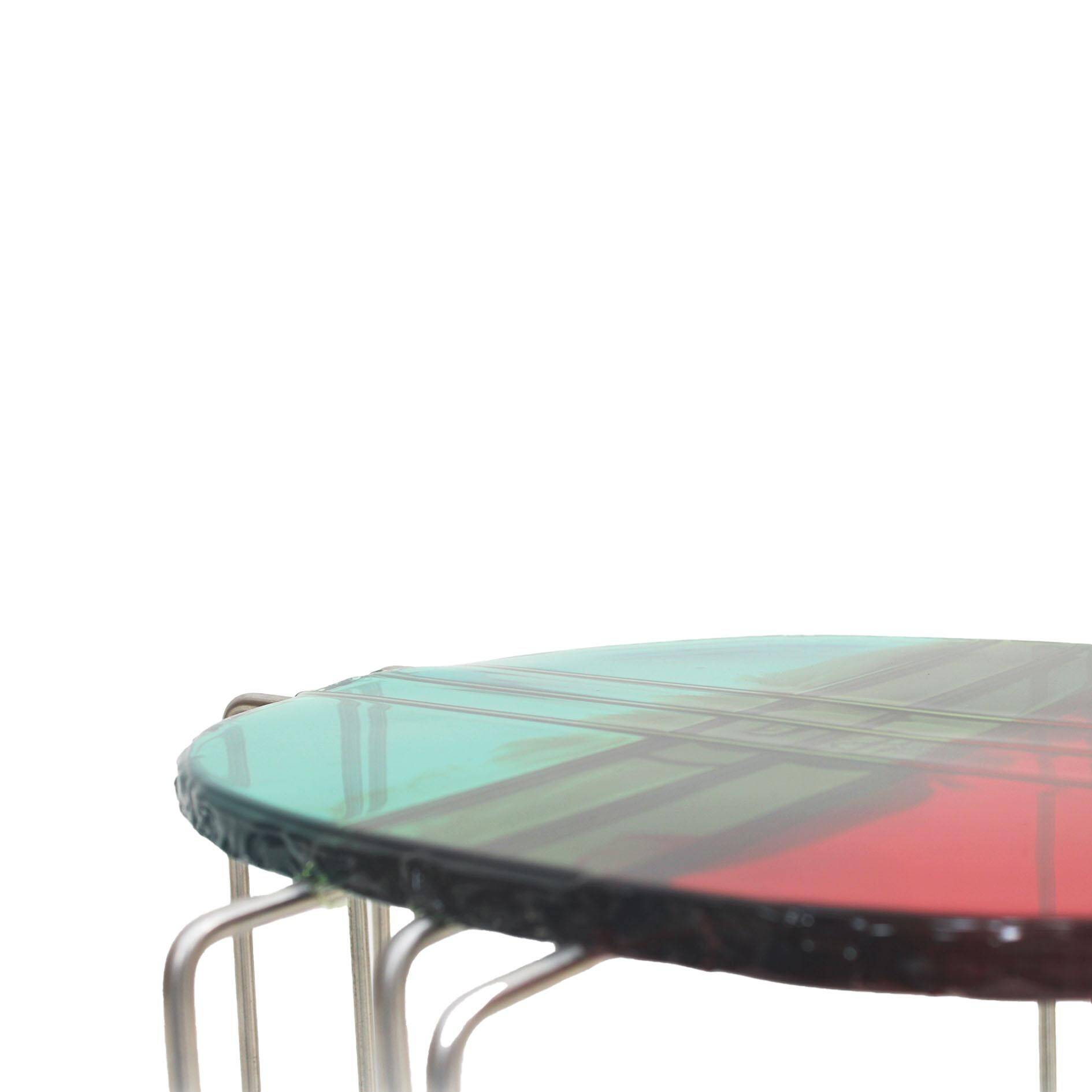 Side Table Designed by Gaetano Pesce, Fish Design Collection