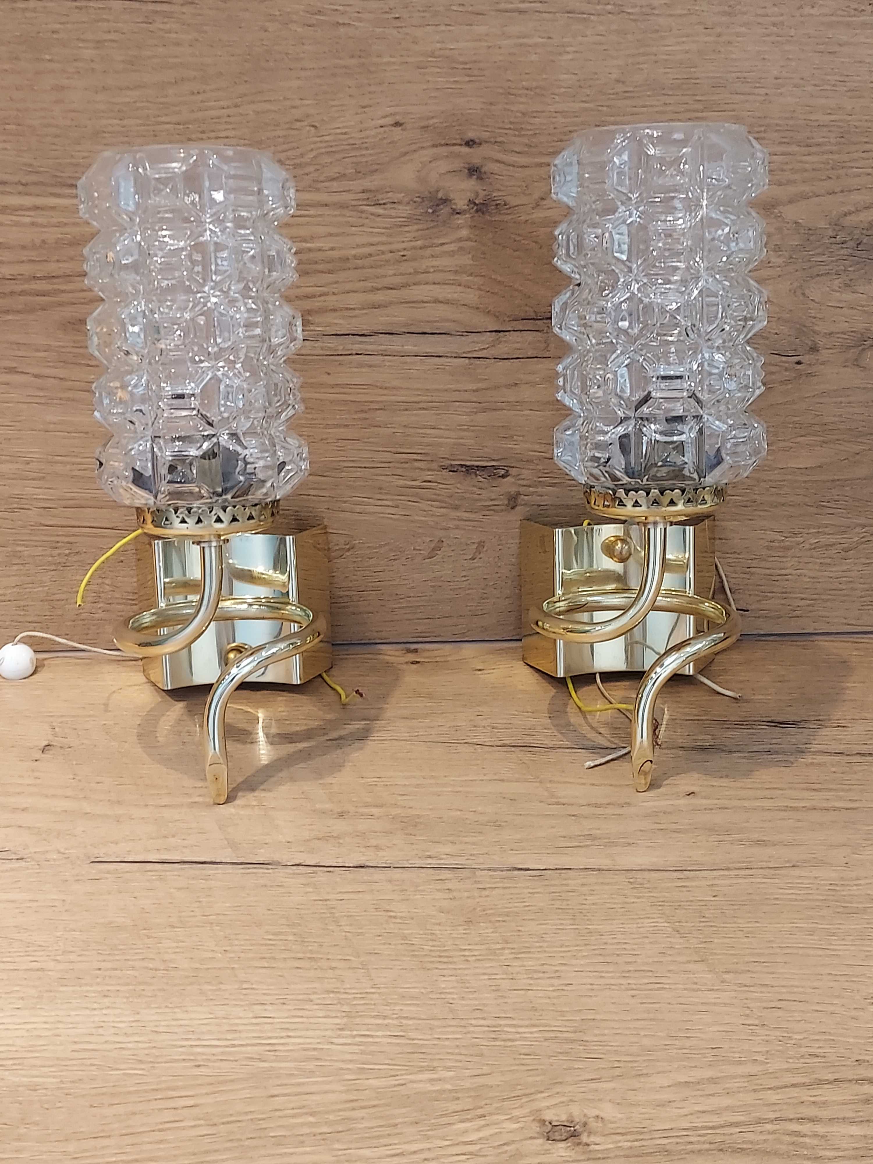Pair of wall lamps 50s - 60s
