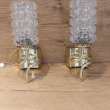 Pair of wall lamps 50s - 60s