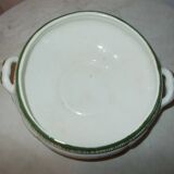 Small Sarreguemines soup tureen