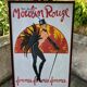 Affiche d'époque Cabaret Moulin Rouge Paris