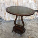 Table d'appoint violon bois plateau gauffré
