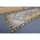 Vintage Turkish Hand-Knotted Runner Rug 90x252